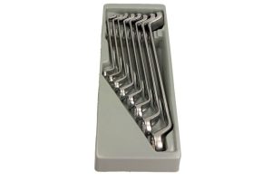 SELTA SE-83508 Zestaw kluczy oczkowych odgiętych 8 elementów - moduł 1/3