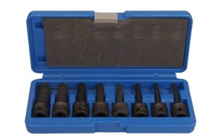 SELTA Zestaw bitów udarowych TORX 1/2" 8 elementów T30-T80 SE-9088