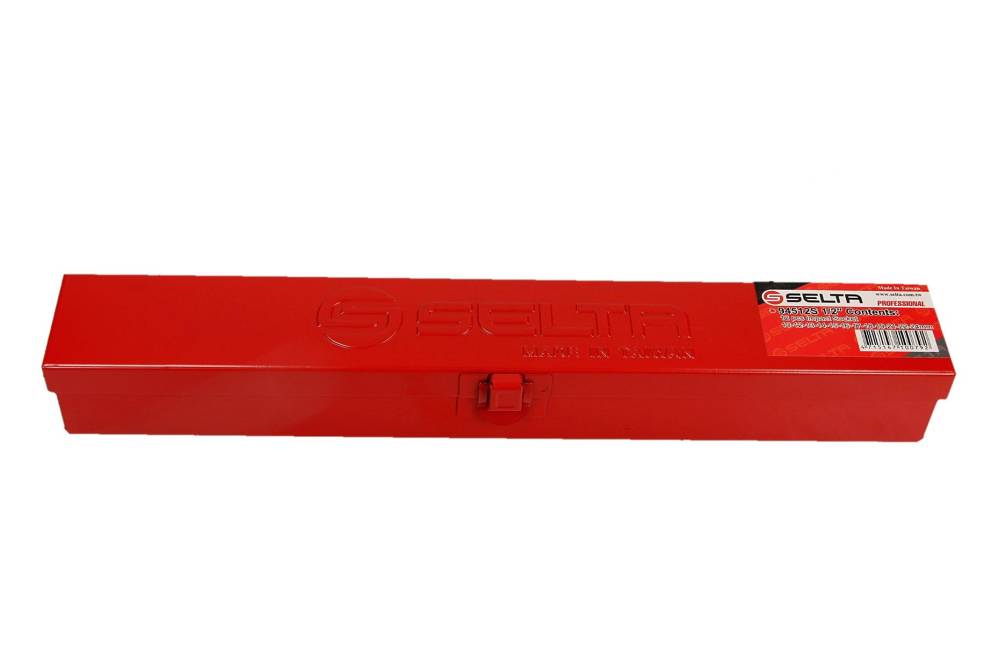 SELTA Zestaw nasadek udarowych 1/2" 12 części 10-24 mm SE-94512S