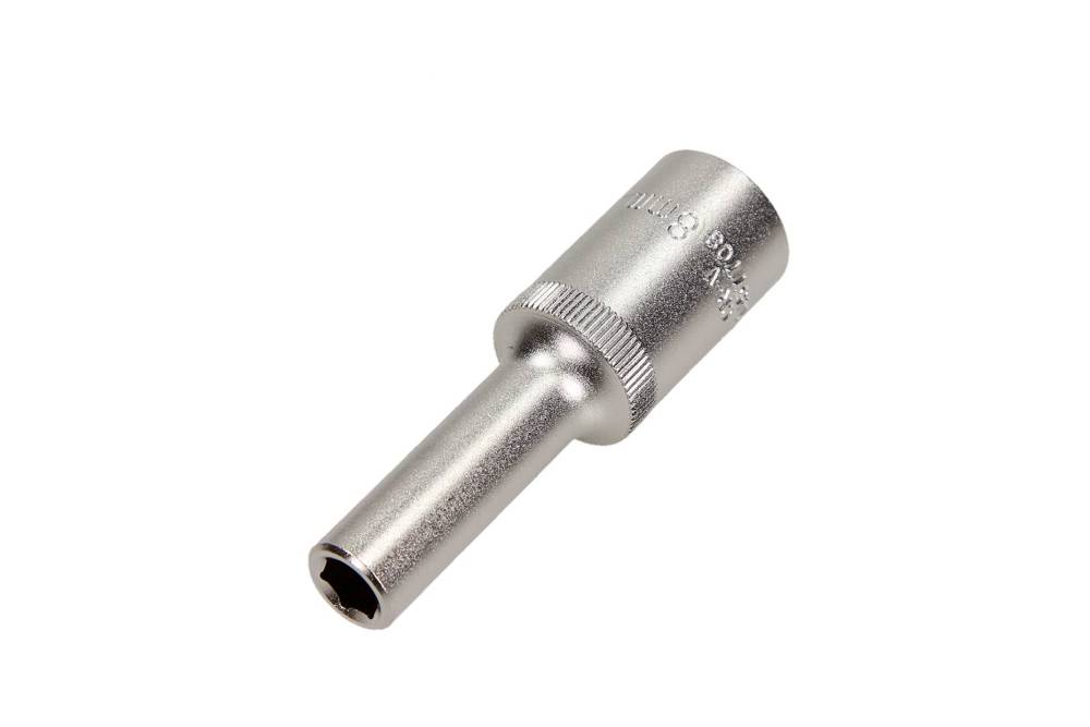 SELTA se-1457708 Nasadka 1/2" 6-kątna długa 8 mm