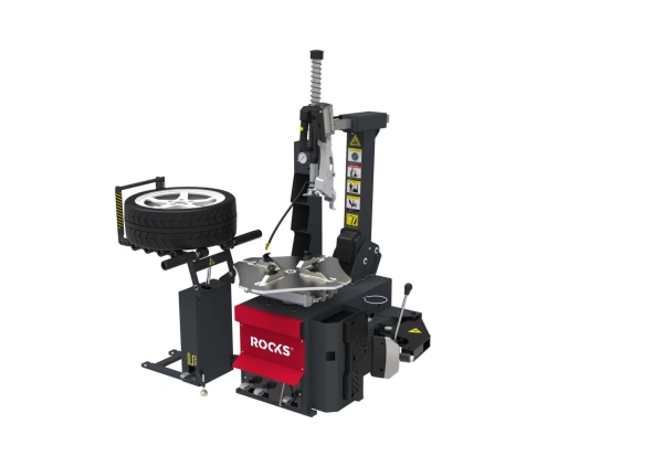 ROOKS montażownica automatyczna do kół — system bezłyżkowy, stół do 26" — winda 1B, 400 V — OK-08.3117