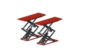 ROOKS OKG-3000NP RED Podnośnik czerwony nożycowy podprogowy naposadzkowy 3 t