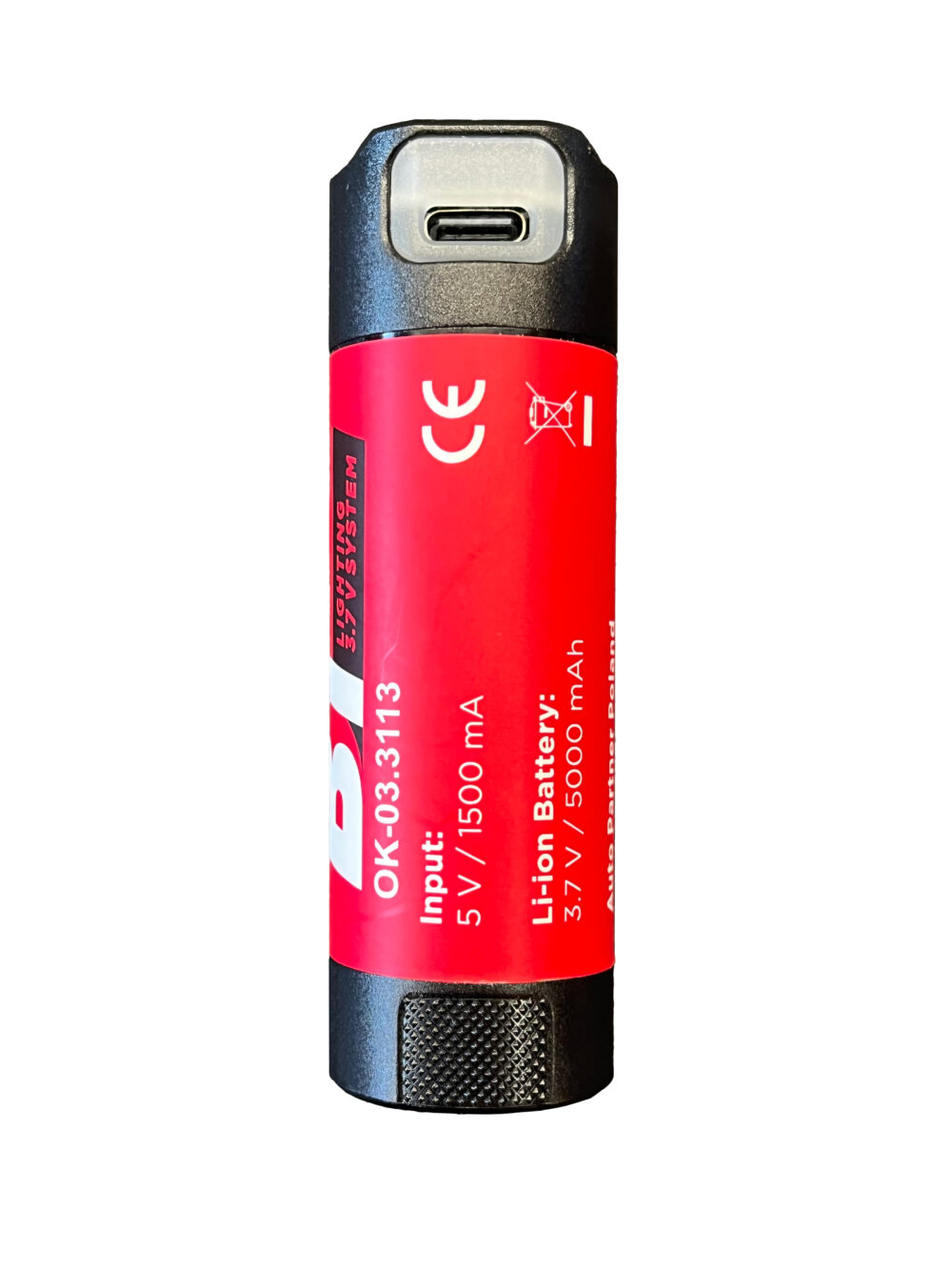 ROOKS OK-03.3113 – Bateria Li-Po 3,7V 5000 mAh do lampy warsztatowej OK-03.3106